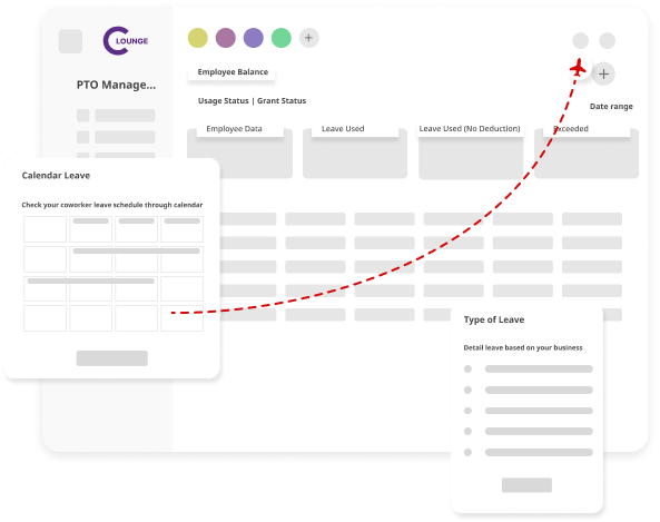 clounge leave management
