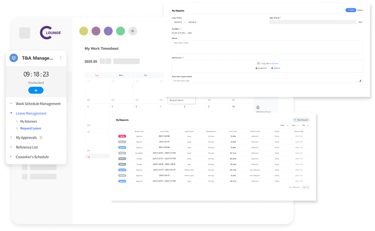 leave and calendar integration